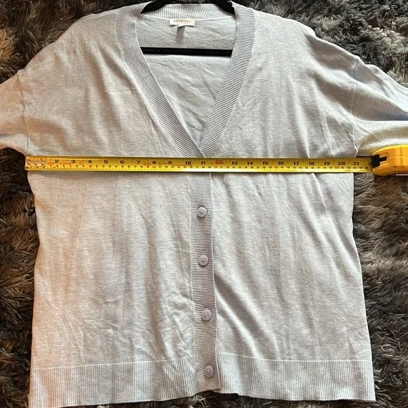 Reitmans R Essentials Light Blue cardigan - Picture 8 of 12